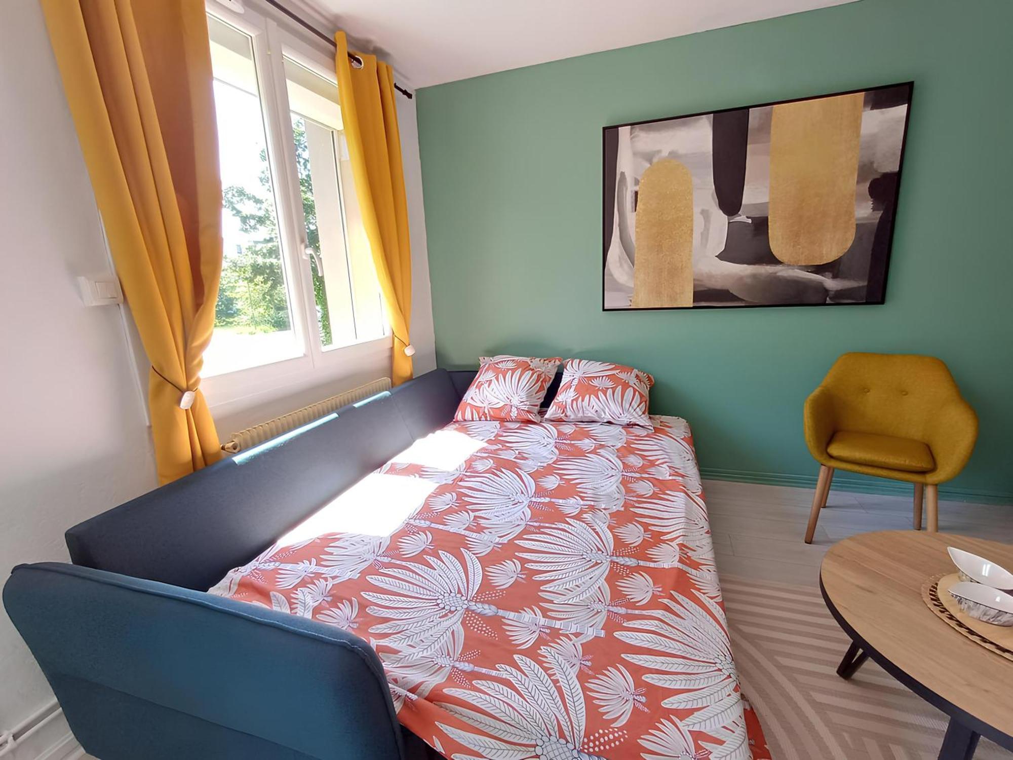 Proche Chu - 4 Couchages - Parking Gratuit - Local Velo Apartment Amiens Bagian luar foto